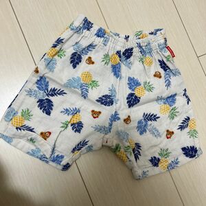 3回着用　ミキハウス　プッチー　ガーゼパンツ　ステテコ