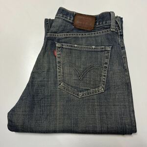 04年 日本製 Levi’s リーバイス 504-03 ルーズフィットストレートジーンズ デニムパンツ W34 L33