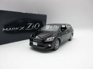1/30 トヨタ マークＸジオ MARK X ZiO 後期 カラーサンプル 非売品 ミニカー　202ブラック