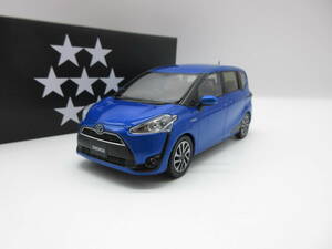 1/30 トヨタ 2代目シエンタ Sienta 前期　非売品 カラーサンプル ミニカー　ブルーメタリック