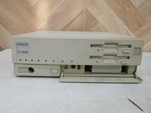 ☆【2K1121-6】 EPSON エプソン パーソナルコンピュータ PC-486SE 現状品_画像2