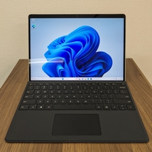 （美品）Microsoft Surface Pro 8 プラチナ i5-1135G7/MEM:8GB/SSD:256GB/Win11 Home/顔認証/タイプカバー(US配列)付_画像1