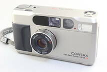 AA (極上美品) CONTAX コンタックス T2 チタンシルバー 元箱 データバック付き 初期不良返品無料 領収書発行可能_画像6