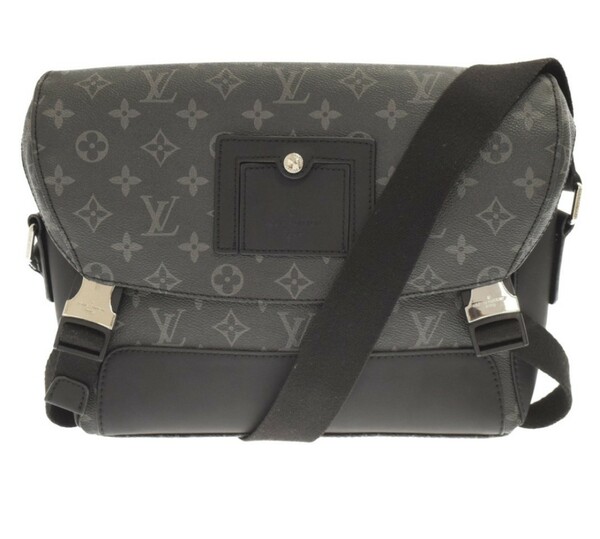 【美品 本物保証】LOUIS VUITTON ルイ ヴィトン メッセンジャー ヴォワヤージュ PM ショルダーバッグ M40511 モノグラムエクリプス レザー