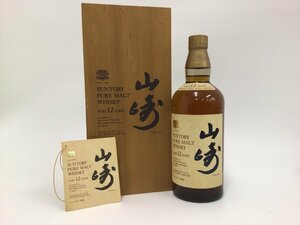 RW13サントリー 山崎 12年 ピュアモルト 向獅子マーク【重量番号:2】