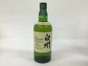 82サントリー白州12年シングルモルトウイスキー700ml【重量番号:2】