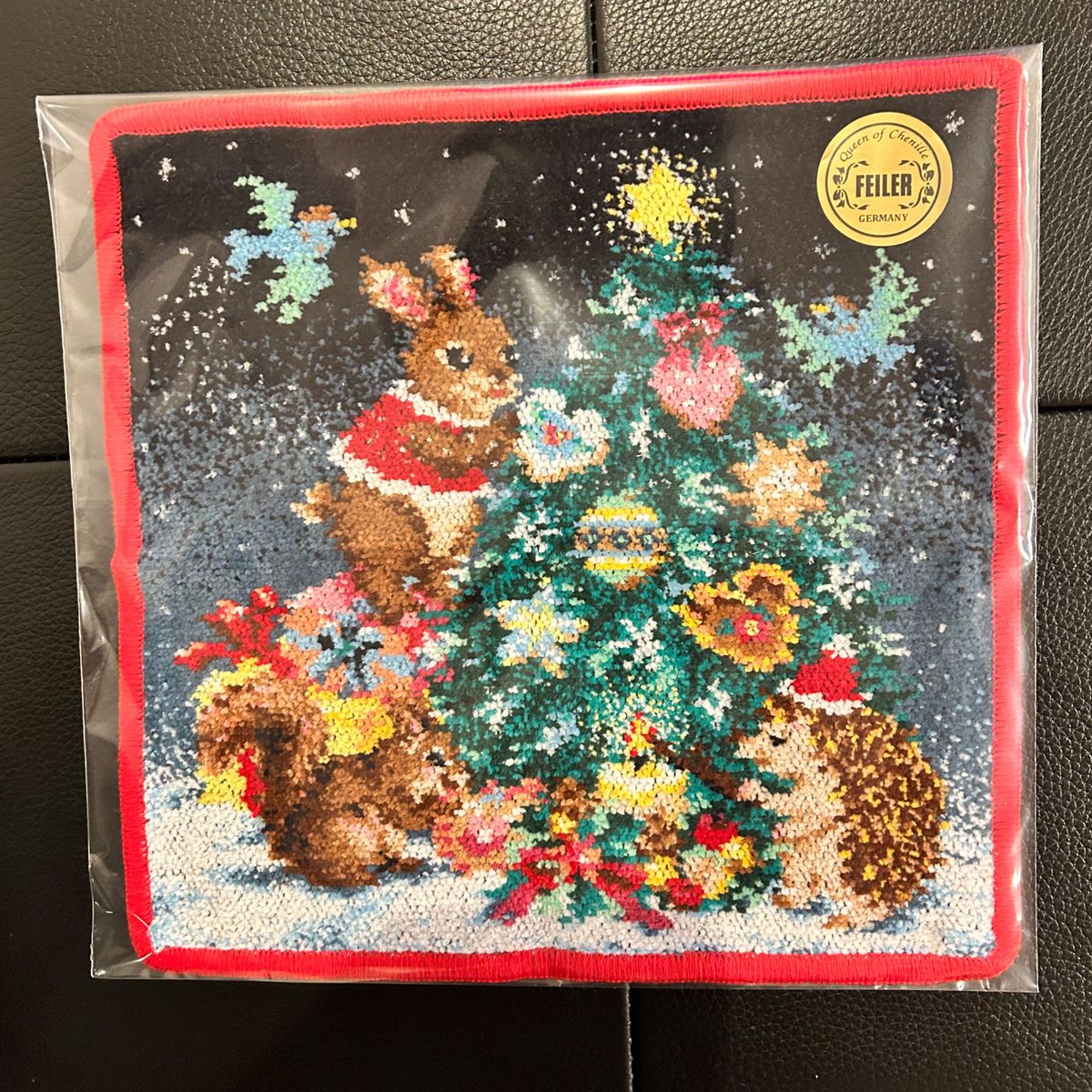 フェイラー タオルハンカチ リトルクリスマスパーティ ベアアンド フェイラー タオルハンカチ リトルクリスマスパーティ ベアアンド