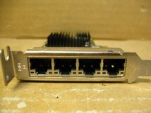 ▽intel I350-T4 Ethernet Server Adapter LANカード 4ポート PCI-EX 中古 ギガビット H86875-003 DELL MY-0T34F4 ロープロファイル_画像3