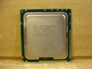 ▽Intel Xeon E5640 2.66GHz SLBVC 4コア 12M 5.86GT/s 80W LGA1366 中古 インテル