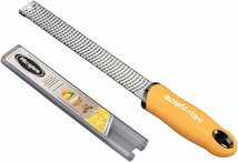 新品 未使用 1円スタート Microplane マイクロプレイン プレミアムシリーズ ZESTER ゼスターグレーター おろし器 イエロー yellow_画像2