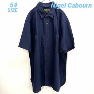 Nigel Cabourn ナイジェルケーボン 半袖リネンシャツ 夏 B7962