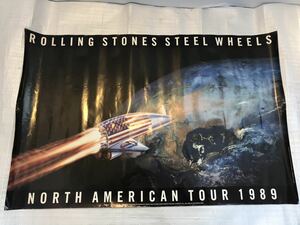 ザ・ローリングストーンズ　ポスター　STEEL WHEELS NORTH AMERICAN TOUR 1989