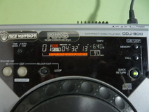 111◆パイオニア　コンパクトディスクプレーヤー　CDJ-800◆通電OK◆X_画像2