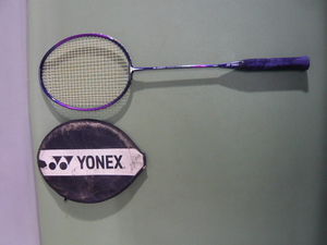 118*YONEX Yonex bato Minton lake for sport goods * used *A
