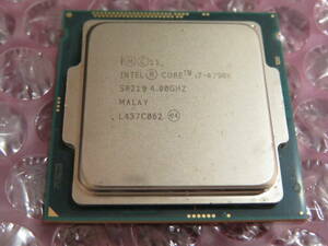 Intel Core i7-4790K　4.00GHz LGA1150 　中古品(4)