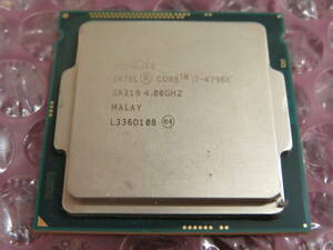 Intel Core i7-4790K　4.00GHz LGA1150 　中古品(7)