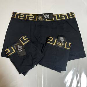 ベルサーチ Versace ボクサーパンツ メンズ　3枚セット　Lサイズ