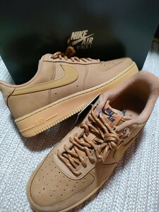 新品 未使用 NIKE エアフォース1 ウィート 28cm US10 ナイキ Air Force 1 07 WB ヌバック スニーカー メンズ エアフォース 2023年製 復刻