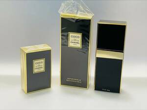 AH8924 COCO CHANEL ココシャネル 香水 【EAU DE PARFUM 50ml 未開封品】【VAPORISATEUR RECHARGEABLE 59ml 中古】計2点 フレグランス パリ