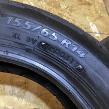 BRIDGESTONE NEXTRY ECOpia ブリヂストン 155/65R14 夏 1本2017年製 3本2019年製 4本セット 7分山_画像8