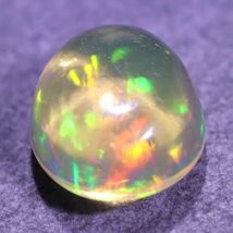 天然オパール メキシコ産 1.970ct 欧泊 ルース 裸石 宝石 卸 ジュエリー 遊色 素材 天然 墨西哥 cabochon loose jewelry opal mexican_画像1