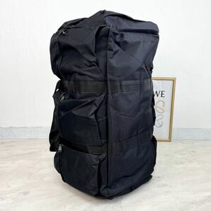 大容量バッグ 100バッグ キャンプバッグ用品 アウトドア リュック 黒 登山 バックパック 旅行バッグ ハイキング ブラック