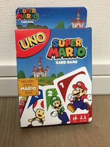 【新品未開封】 スーパーマリオ UNO ウノ ※パッケージ痛みあり　No.15