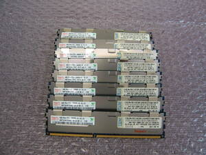 Память для сервера ◎ Hynix 4GB 8-часовой набор PC3-10600R Зарегистрированная операция ECC Используется ◎