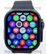 新品 Apple Watch 代替品 2.19インチ 大画面 S9 Ultra スマートウォッチ 通話 音楽 多機能 健康 スポーツ 防水 血中酸素 android 血圧._画像2