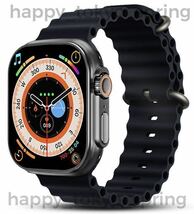 新品 Apple Watch 代替品 2.19インチ 大画面 S9 Ultra スマートウォッチ 通話 音楽 多機能 健康 スポーツ 防水 血中酸素 android 血圧 _画像3