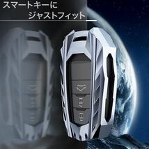 キーケース 車 トヨタ 高級 亜鉛合金製 C-HR プリウス RAV4 新型 カローラ カムリ70系 ランドクルーザー プラド 150 後期 キーカバー._画像6