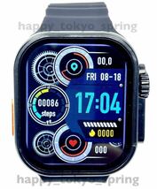新品 Apple Watch 代替品 2.19インチ 大画面 S9 Ultra スマートウォッチ 通話 音楽 多機能 健康 スポーツ 防水 血中酸素 android 血圧._画像1