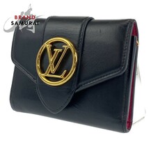 LOUIS VUITTON ルイヴィトン ポルトフォイユコンパクト ポンヌフ PVC M69175 三つ折り財布 コンパクトウォレット レディース 404025_画像1