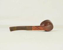 U249 【泉美】STANWELL REGD.No969-48 SELECTED BRIAR 19 HAND MADE IN DENMARK スタンウェル パイプ 煙草 喫煙具 収納袋付_画像4