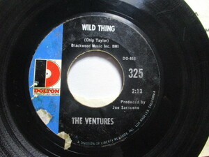 VENTURES ベンチャーズ WILD THING ワイルド・シング c/w PENETRATION 米 EP ドン・ウィルソン ノーキー・エドワーズ メル・テイラー