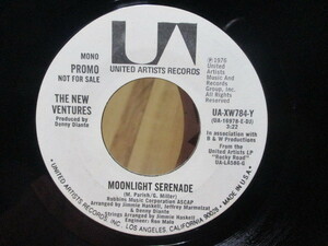 VENTURES ニュー・ベンチャーズ MOONLIGHT SERENADE ムーンライト・セレナーデ 米EP DJ盤 MONO STEREO ノーキー・エドワーズ メルテイラー