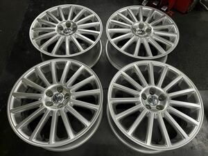 VWゴルフⅣ R32 純正18インチアルミホイール４本中古です。7.5J x 18 ET+38 PCD100 x 5H ハブ径57mm