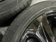 トヨタ220クラウンRS 純正ホイールスパッタリング/タイヤ２本です。REGNO GR001 225/45R18 91W_画像5