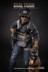  new goods Mini Times Toys 1/6 Seal Team Navy Sepcial Forces action figure MT-M029 dog attaching unopened ( inspection Damtoys SS Easy&Simple