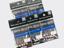 【新品/1.0g M×5】ミザール ターンズヘッド サイズM 1.0g 5pcs×5袋 新品 ジグヘッド MIZAR TERNS HEAD アジング フック ライトゲーム 針_画像1