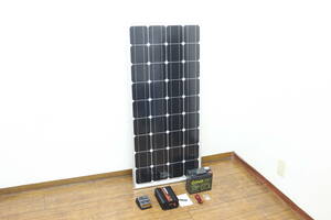 【引取可/福岡市博多区】単結晶ソーラーパネル DL-100PW 太陽光発電 太陽電池 太陽光パネル 5G657