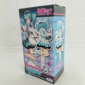 ◆保管品◆ HATSUNE MIKU figure 初音ミク フィギュア Costumes カフェメイドver 初音 ミク ボカロ VOCALOID 未来 カフェ メイド