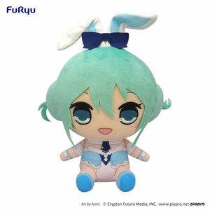 ◆新品◆ HATSUNE MIKU soft toy figure 初音ミク ぬいぐるみ きゅるまる BIG 白うさぎ 初音 ミク 未来 White Rabbit VOCALOID ボカロ