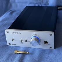 Topping TP41 Tripath TA2021B 使用 ステレオ デジタルパワー アンプ_画像1