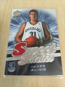 007-08 Sweet Shot Sweet Stitches D.Milicic millimeter chichiST-DM