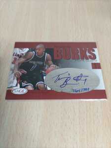 〇2004 SAGE Autographs A.Burks バークス A5 ###/790