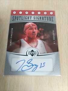 〇06-07 Upper Deck Ovation Spotlight Signature J.Singleton シングルトン SS-SI