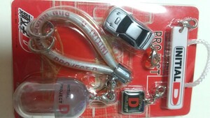 頭文字D　イニシャルD☆未開封☆トリプルアクセサリーストラップループ（改）インプレッサ WRX　藤原文太　アミューズメント景品　レア