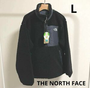 ノースフェイス フリースアノラック ジャケットリバーシブル L ブラック THE NORTH FACE