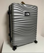 ノースフェイス キャリーバッグ 28インチ シルバー 国内未入荷 難ありスーツケース TSA _画像1